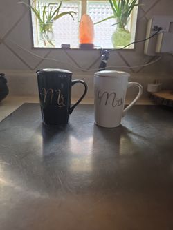 Mr. And MRS. TEA/COFFEE cups.