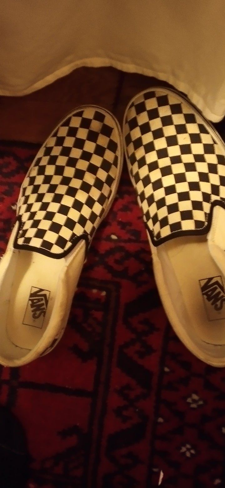 Almost Brand New Size 12 Vans