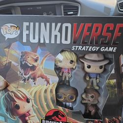 Used Funko Pop FunkoVerse Jurassic Park 100 Strategy Game New 2020