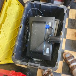 Box of Viewsonic monitors