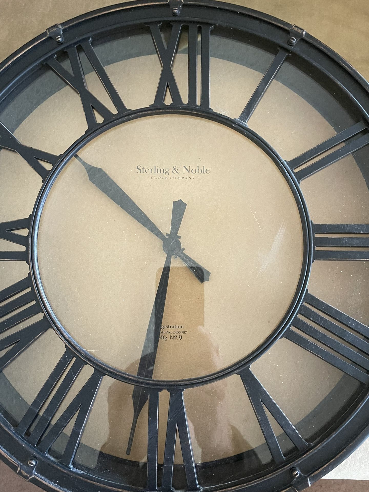 Sterling & Noble Wall Clock
