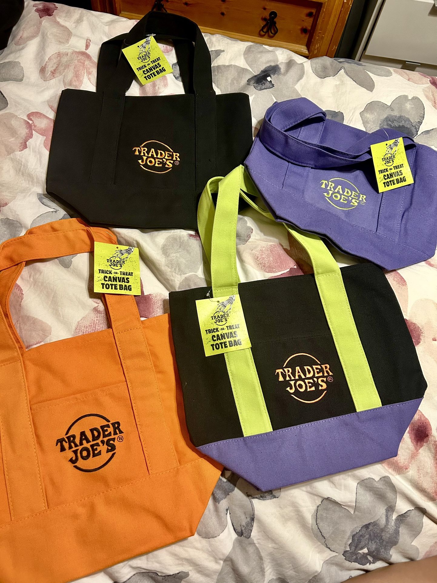 Trader Joe’s Halloween Tote Bags NEW! 