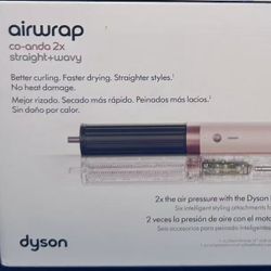 New Dyson Airwrap Co-anda2x™ multi-styler and dryer Straight+Wavy (Ceramic Pink/Rose Gold