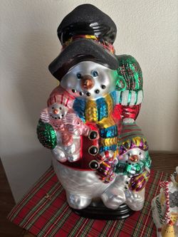 Vintage Christmas Snowman
