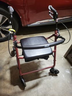 Burgundy Walker  Small 
