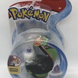 Pokemon CLIP 'N' GO Litwick With Dusk Ball BATTLE READY FIGURE New