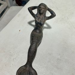 Cast Iron Mermaid 