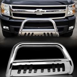 07-13 Chevrolet Silverado Gmc Sierra Bull Bar Burrera Tumba Burro Burrera Chevy 