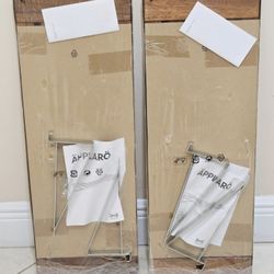 Ikea Applaro Shelves- Set of 2 Wood Slats New, Factory Sealed 