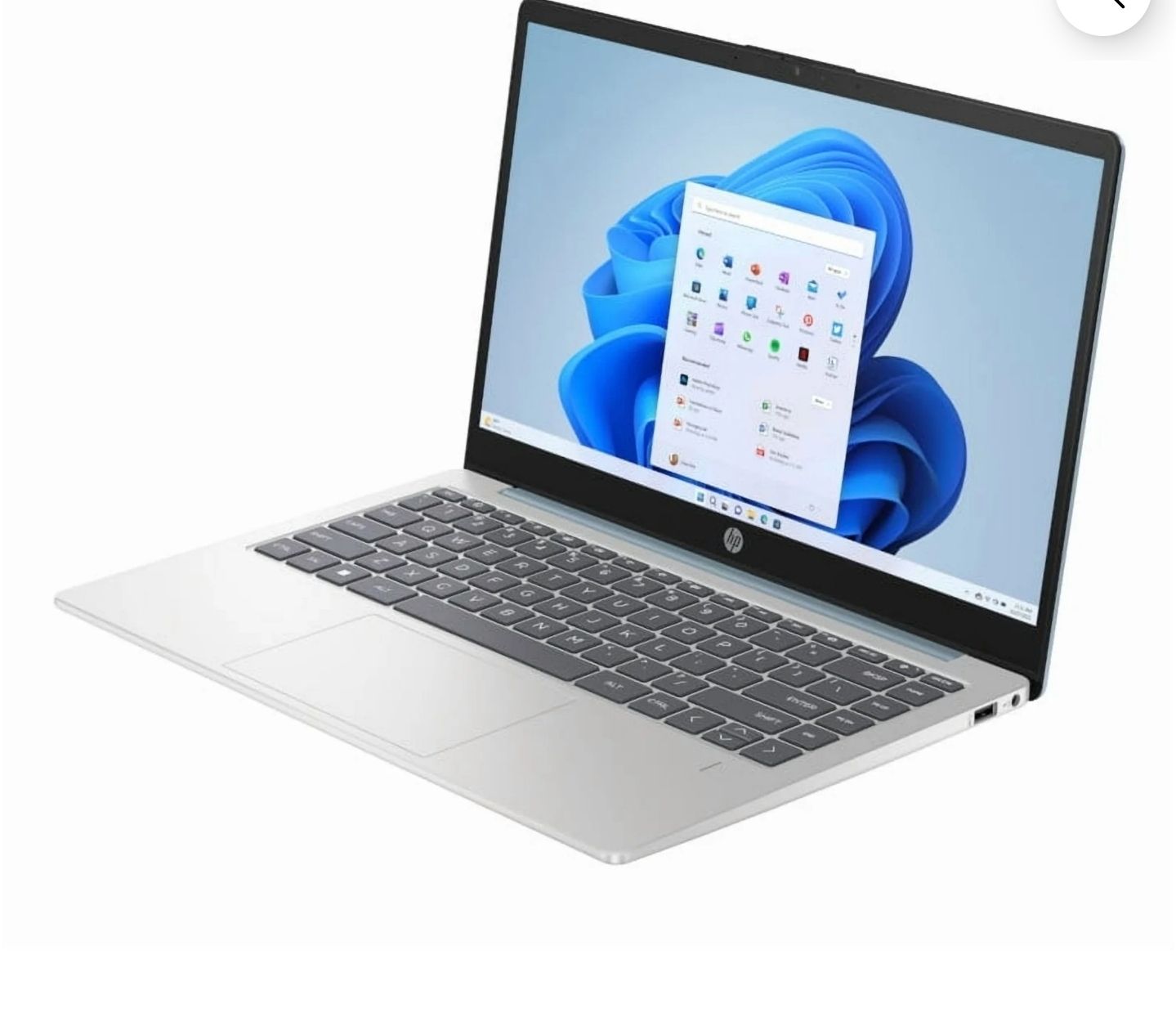 HP 14 inch HD Windows Laptop AMD Athlon 7120 4GB RAM 128GB