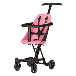 Dream On Me Coast Rider Lightweight Travel Stroller, Compact Baby & Toddler Stroller, Theme Park Approved, Quick Fold, Converts To Rider & Scooter, 45