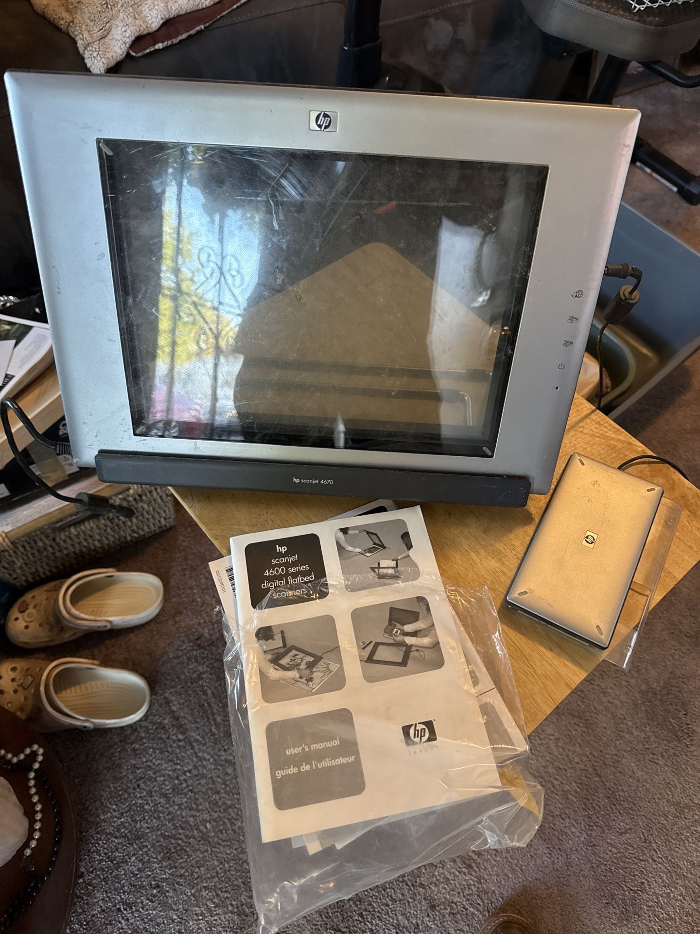 HP Scanjet 4670 Digital Flatbed Scanner β See-Through Design