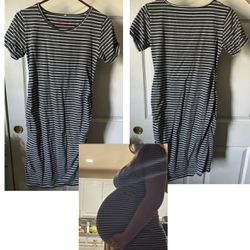 Short Sleeve Maternity Dress