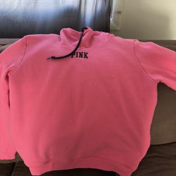 hot pink pullover 