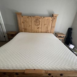 King Bed Frame And Bedroom Set