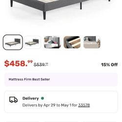 King Bed Frame 