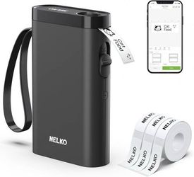 new Label Maker Machine with Tape, P21 Bluetooth Label Printer with 3 Tapes, Wireless Mini Label Makers with Multiple Templates Icon Font Custom for S