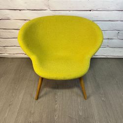 Hightower Capri MCM Style Lime Green Chair
