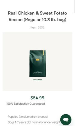 PawTree dog food