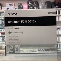 Sigma 10-18mm F2.8 For Sony⭐️Sale! Ends 9/29!