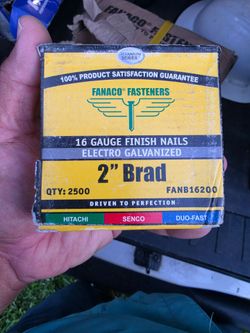 16 Gauge Finish nails