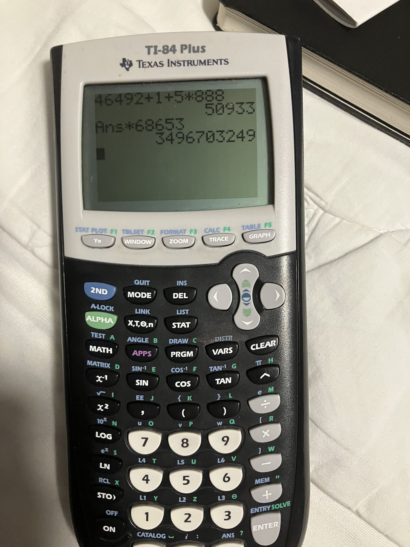 TI-84 Plus Calculator Texas Instruments School Supplies