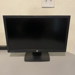 22 inch HP LED monitor 1920 x 1080 at 60 Hz