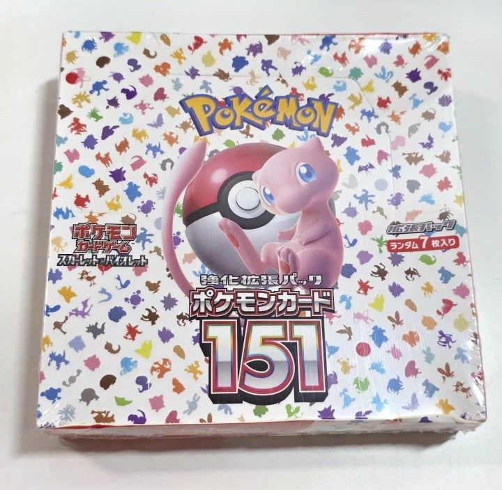Pokemon Scarlet Violet 151 Japanese sv2a Booster Box 
