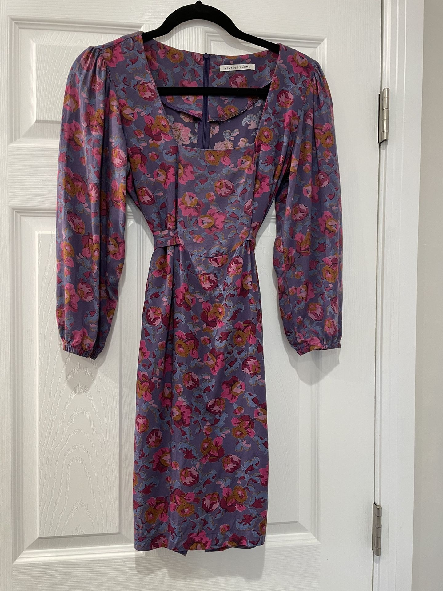 Many Belles Down Floral Mini Dress
