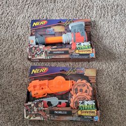 Nerf Zombie Strike Chopstock And Twinslice