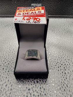 14k white gold diamond ring