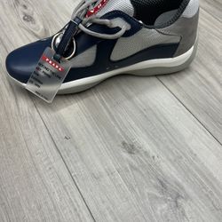 Prada Blue Sneakers