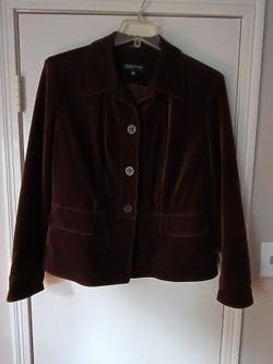 Jones New York Velvet Jacket