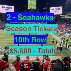 Seahawks Season Tickets Vikings Texans Colts Rams