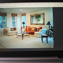 High-End Henredon Couch & Matching Arm Chair