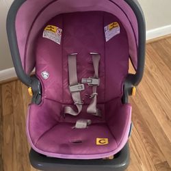Purple Infant Car Seat
