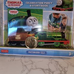Thomas & Friends Trackmaster CELEBRATION PERCY