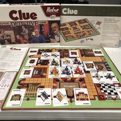 Clue Classic Detective Game Retro Series