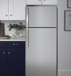 17.5 Cu. Ft. Top Freezer Refrigerator in Fingerprint Resistant Stainless Steel