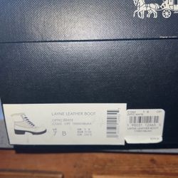 Coach boots 