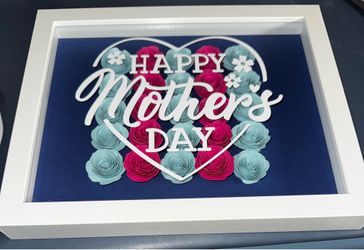 Mother’s Day shadow box