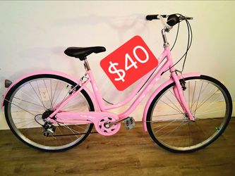 Pink Women's City Cruiser Bicycle