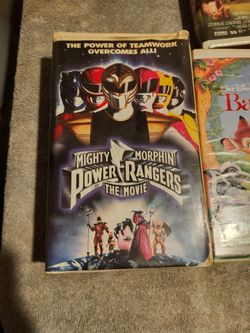 Mighty Morphin Power Rangers The Movie VHS