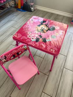 Minnie Mouse Table & Chair Set for Toddlers