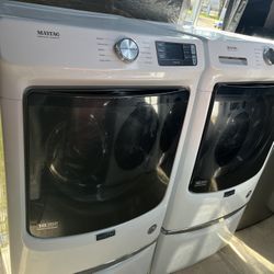 Maytag And Electrolux Set Washer And Dryer With Pedestal / 1 Month Warranty 