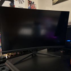 Msi 165hz 27” Curved Gaming Monitor 