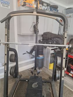 Nautilus Home Gym Multi-Station with Weights