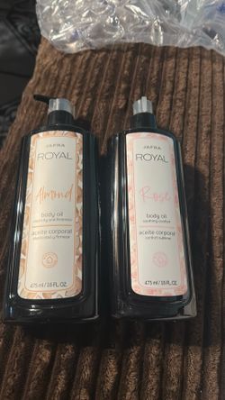 Aceite de almendras o de rosas de Jafra nuevos a 20 cada son tamaño grande