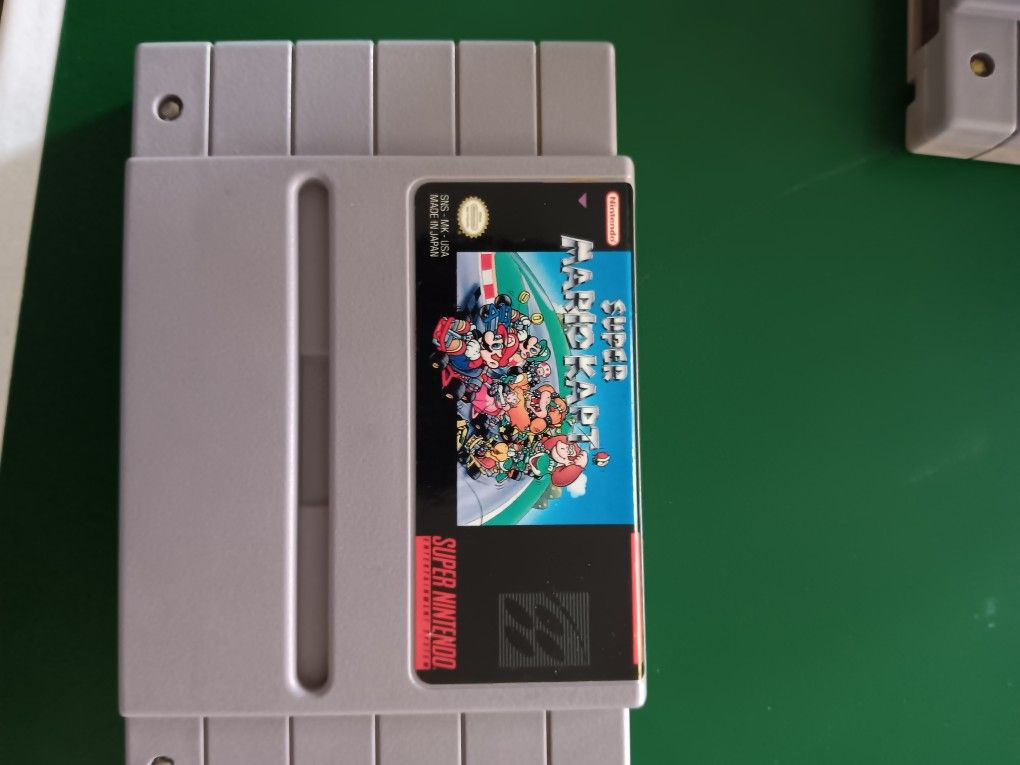 Super Nintendo Super Mario Kart 