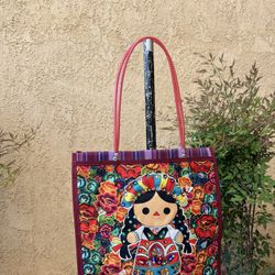 Bonita Bolsa De maya, Hecha En México 